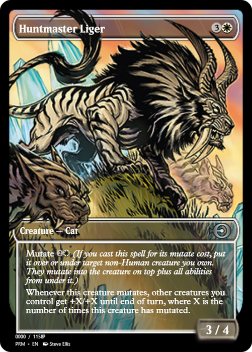 Huntmaster Liger (PRM-81009) - uncommon - Foil