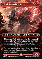 Etali, Primal Storm (FDN-329) - rare (Borderless) - Foil