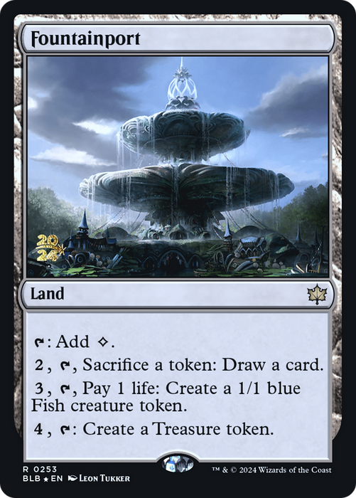 Fountainport (PRE-253S) - rare - Foil