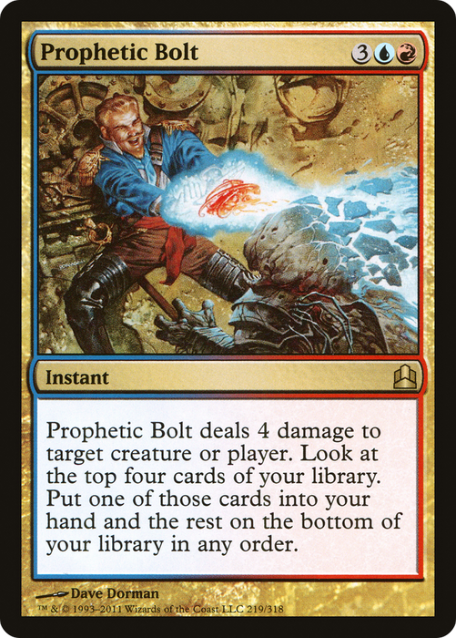 Prophetic Bolt (CMD-219) - rare