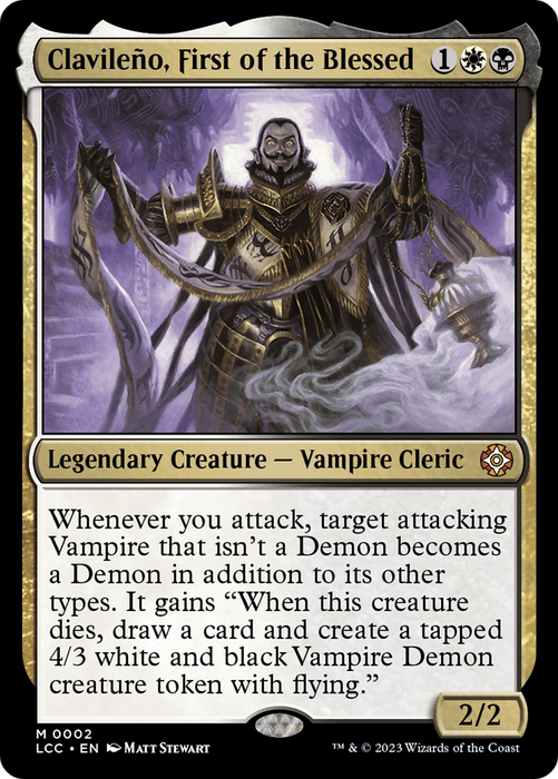 Clavileño, First of the Blessed (LCC-002) - mythic