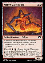 Molten Gatekeeper (MH3-128) - common - Foil