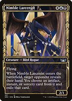 Nimble Larcenist (SNC-321) - uncommon: (Showcase) - Foil