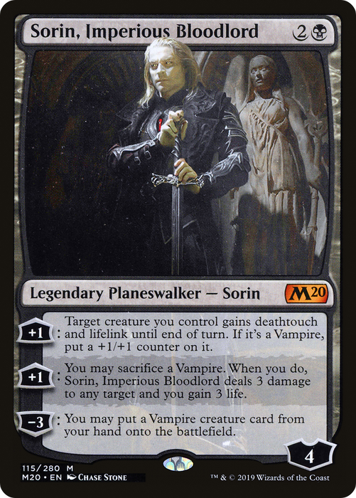 Sorin, Imperious Bloodlord (M20-115) - mythic - Foil