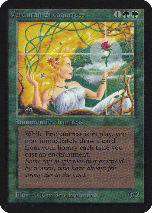 Verduran Enchantress (LEA-222) - rare