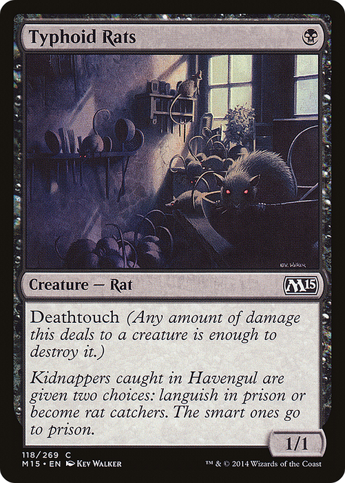 Typhoid Rats (M15-118) - common - Foil