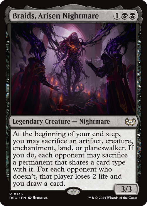 Braids, Arisen Nightmare (DSC-133) - rare