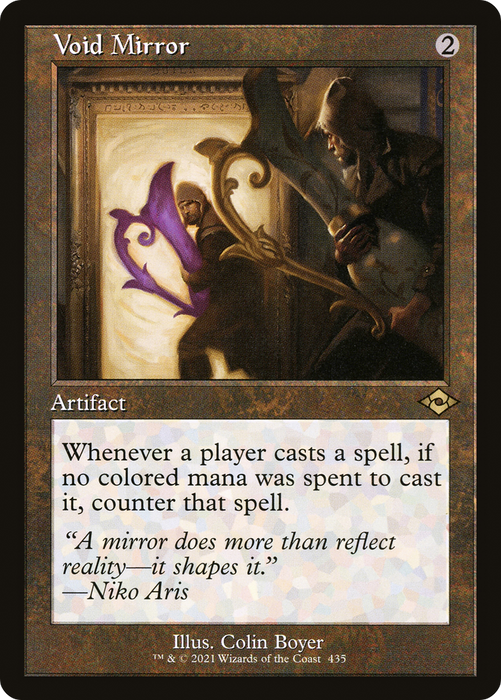 Void Mirror (MH2-435) - rare - Etched Foil