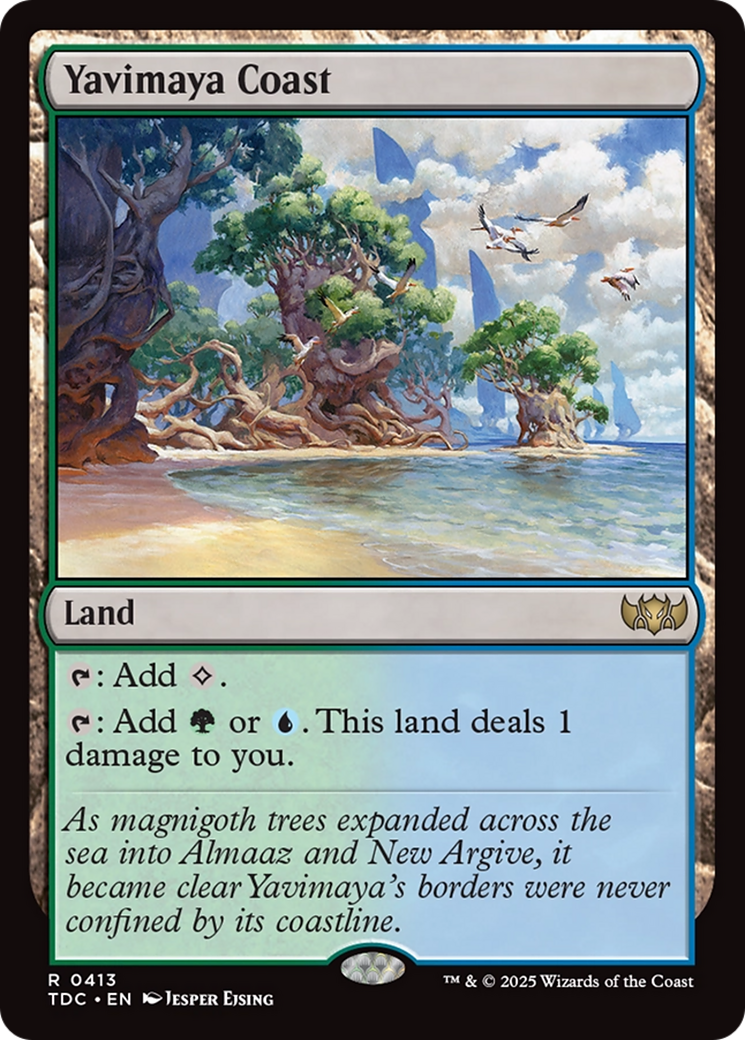 Yavimaya Coast (TDC-413) - rare