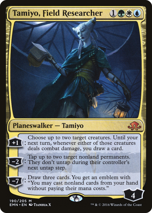 Tamiyo, Field Researcher (EMN-190) - mythic