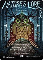 Nature's Lore (SLD-189) - rare (Borderless)