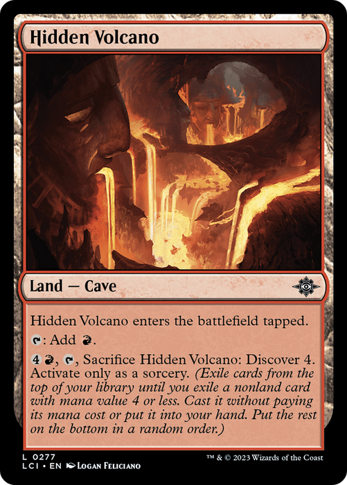 Hidden Volcano (LCI-277) - common - Foil