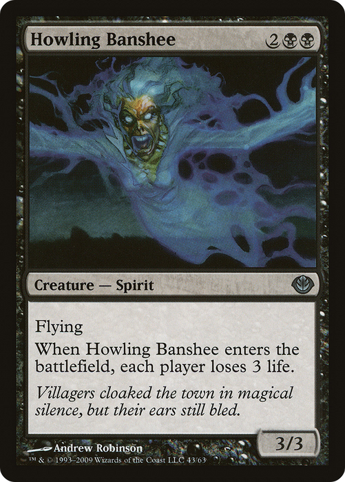 Howling Banshee (DDD-043) - uncommon