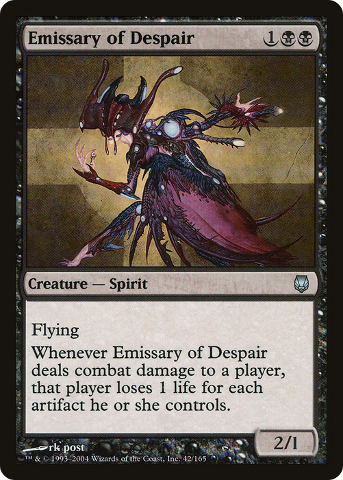 Emissary of Despair (DST-042) - uncommon - Foil