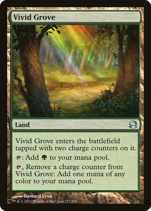Vivid Grove (MMA-227) - uncommon - Foil