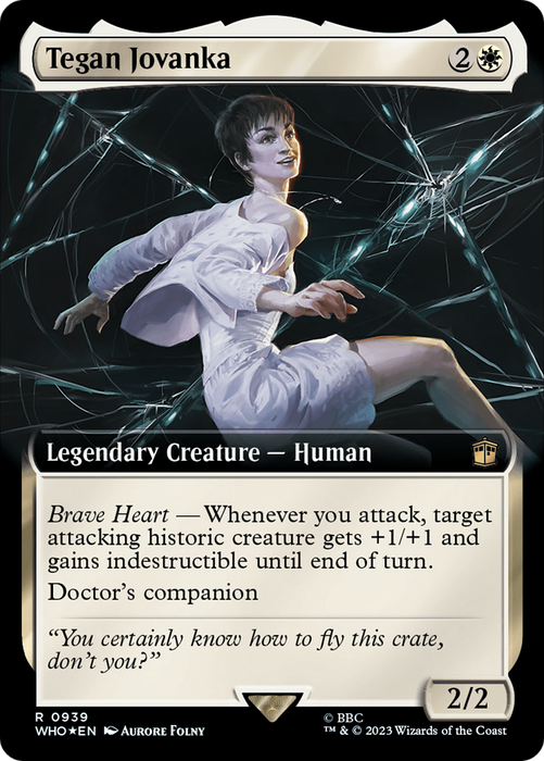 Tegan Jovanka (WHO-939) - rare: (Extended Art) - Foil