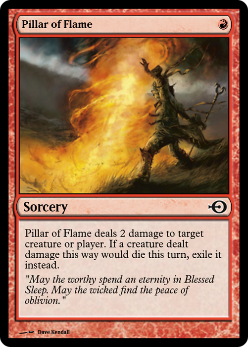 Pillar of Flame (PRM-46871) - common - Foil