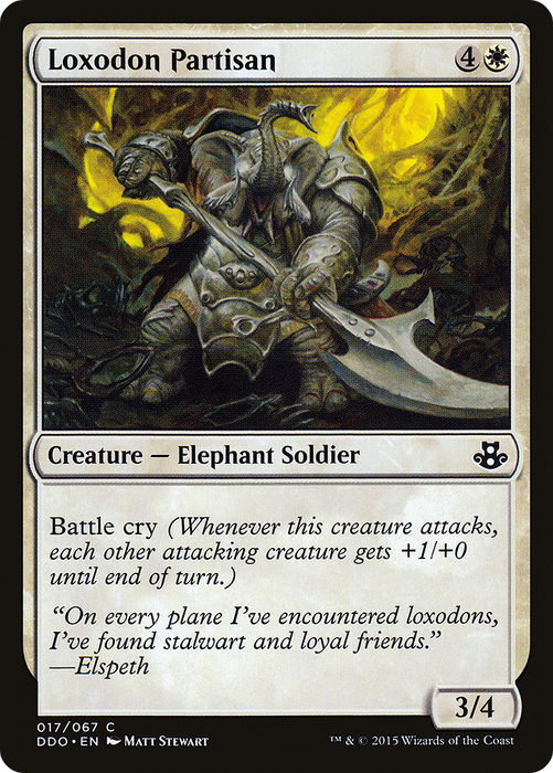 Loxodon Partisan (DDO-017) - common