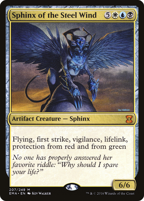 Sphinx of the Steel Wind (EMA-207) - mythic