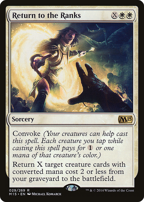 Return to the Ranks (M15-029) - rare