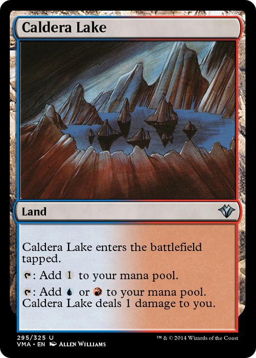 Caldera Lake (VMA-295) - uncommon - Foil