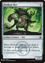 Perilous Myr (LIST-A25-227) - uncommon