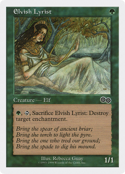 Elvish Lyrist (BRB-023) - uncommon