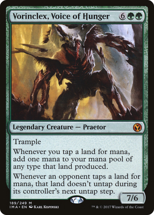 Vorinclex, Voice of Hunger (IMA-189) - mythic