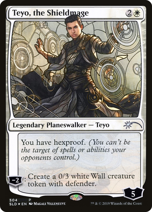 Teyo, the Shieldmage (SLD-504) - uncommon - Foil