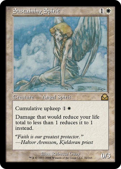Sustaining Spirit (ME2-036) - rare - Foil