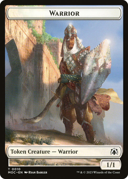 Warrior (TMOC-010) - common