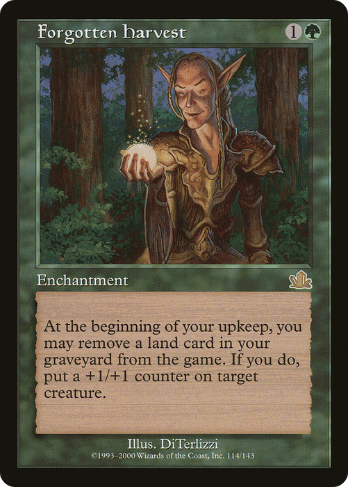 Forgotten Harvest (PCY-114) - rare - Foil