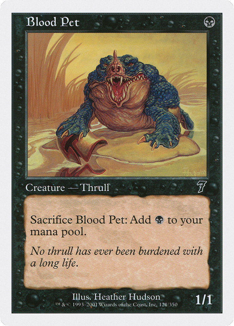 Blood Pet (7ED-121) - common