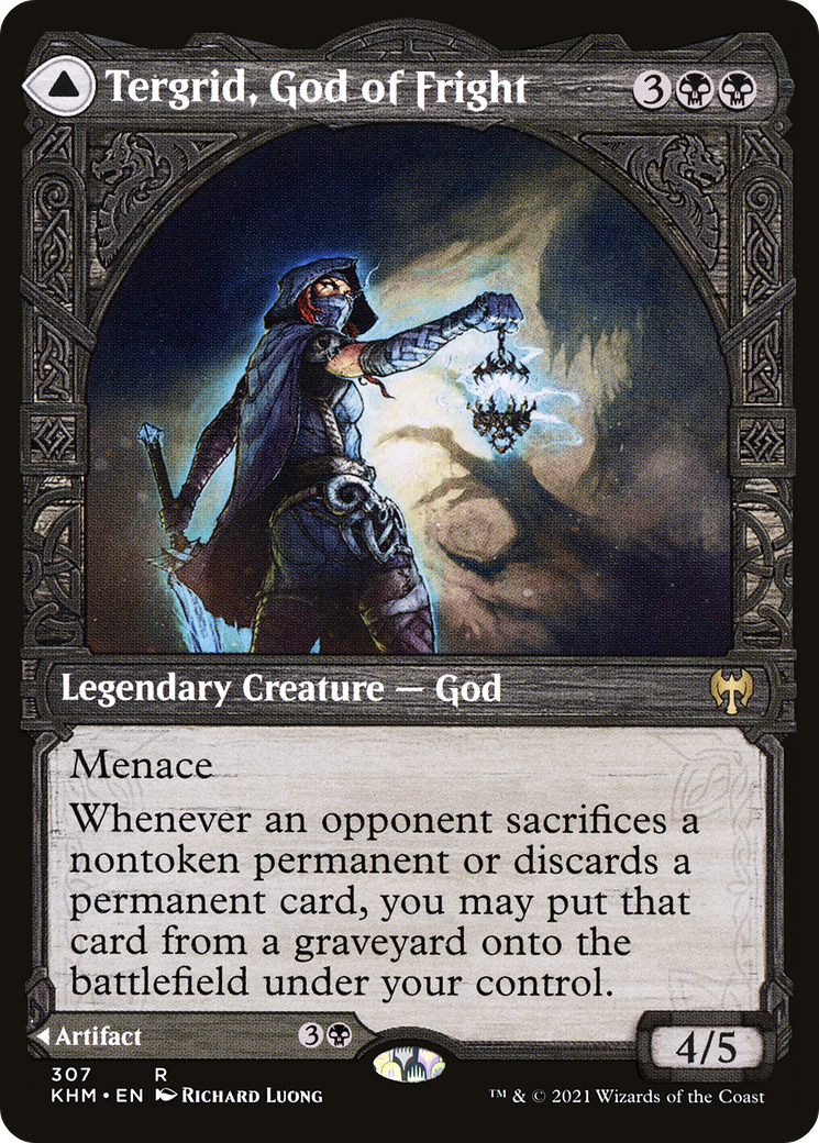 Tergrid, God of Fright // Tergrid's Lantern (KHM-307) - rare: (Showcase)