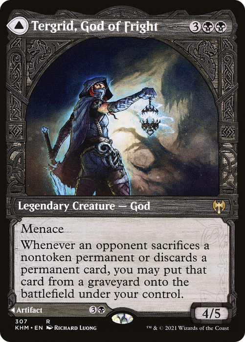 Tergrid, God of Fright // Tergrid's Lantern (KHM-307) - rare: (Showcase)