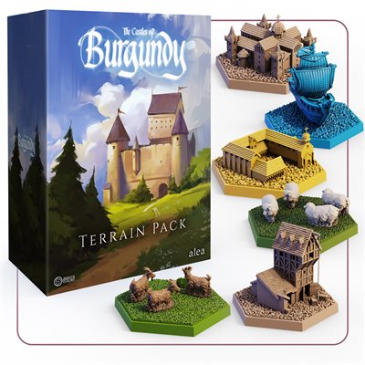 The Castles of Burgundy: Special Edition - 3D Terrain Pack (English)