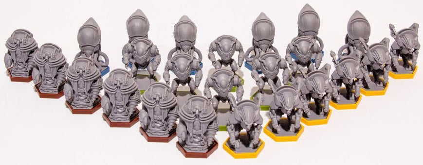 Anachrony : Figurines d'Exosquelettes (français)