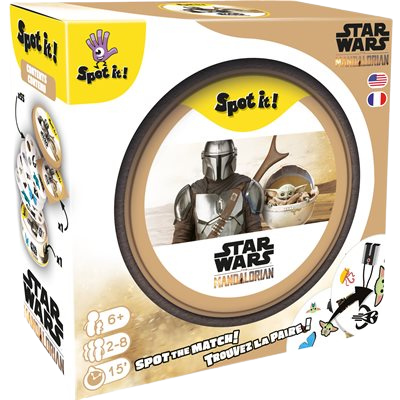 Spot it! / Dobble: The Mandalorian (Multilingual)