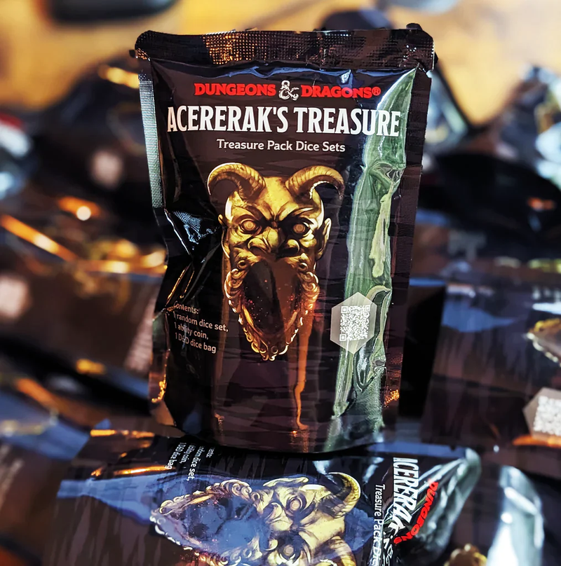 Acererak's Treasure Packs (ensemble de 7 dés)