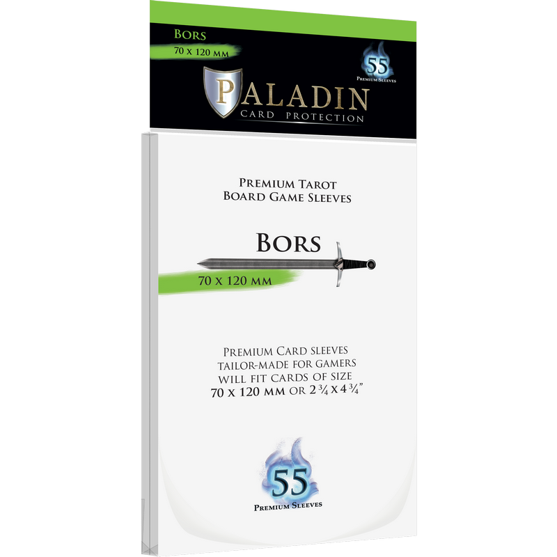 Protecteurs de cartes: Paladin Premium Bors - 70mm x 120 mm