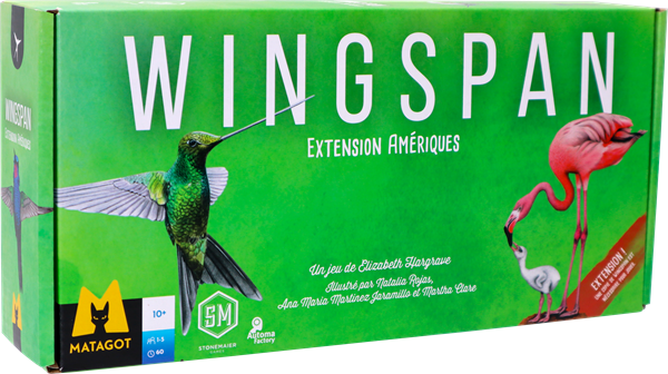 Wingspan: Extension Amérique (français)