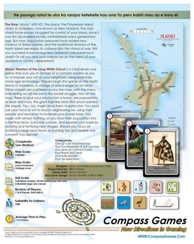 MAORI: WARRIORS OF THE LONG WHITE CLOUD