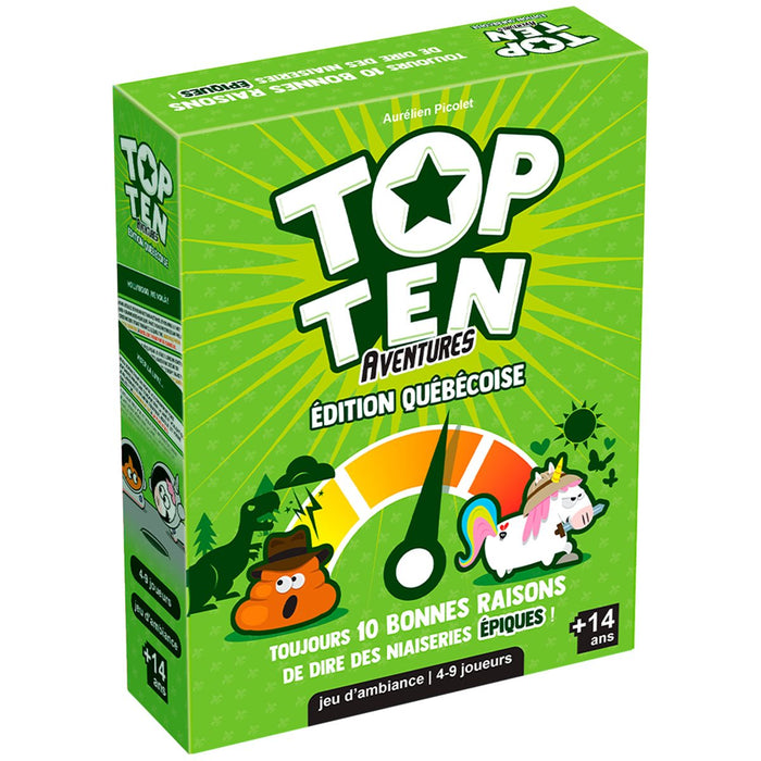 Top Ten Adventures (French) [Pre-order] ***Q4 2025***