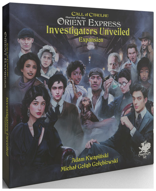 HORROR ON THE ORIENT EXPRESS: THE BOARD GAME INVESTIGATORS UNVEILED EXPANSION (6)
