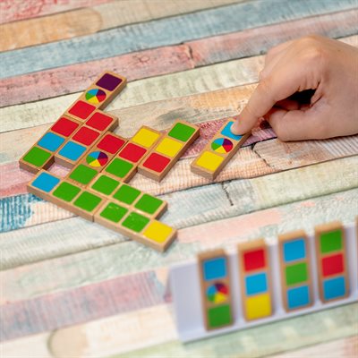 Chromino - Version en bois (multilingue)