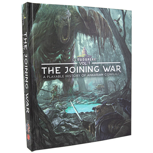 Cloudspire Vol 1: The Joining War - Hardcover Lore & Scenario Book (anglais)