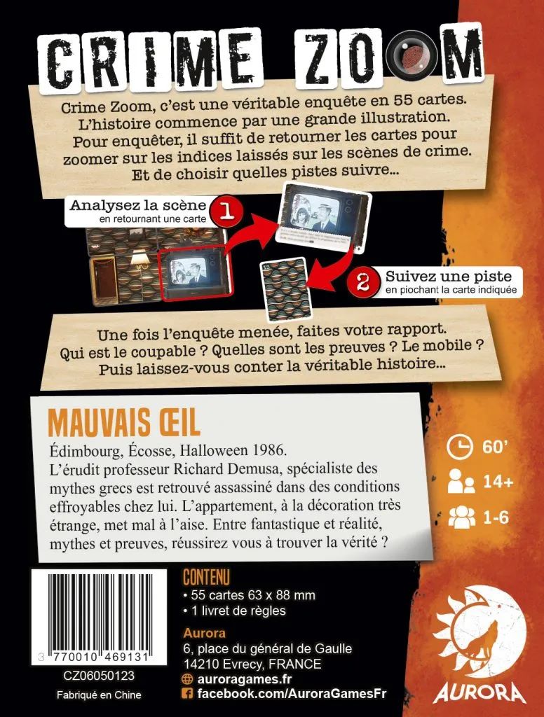 Crime Zoom : Mauvais Oeil (français)