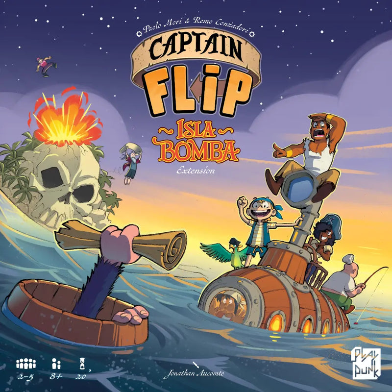 Captain Flip: Isla Bomba (multilingue)