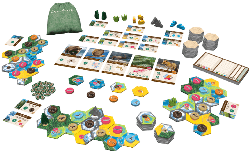 Cascadia: Paysages (français)