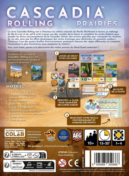 Cascadia: Rolling Prairies (French)
